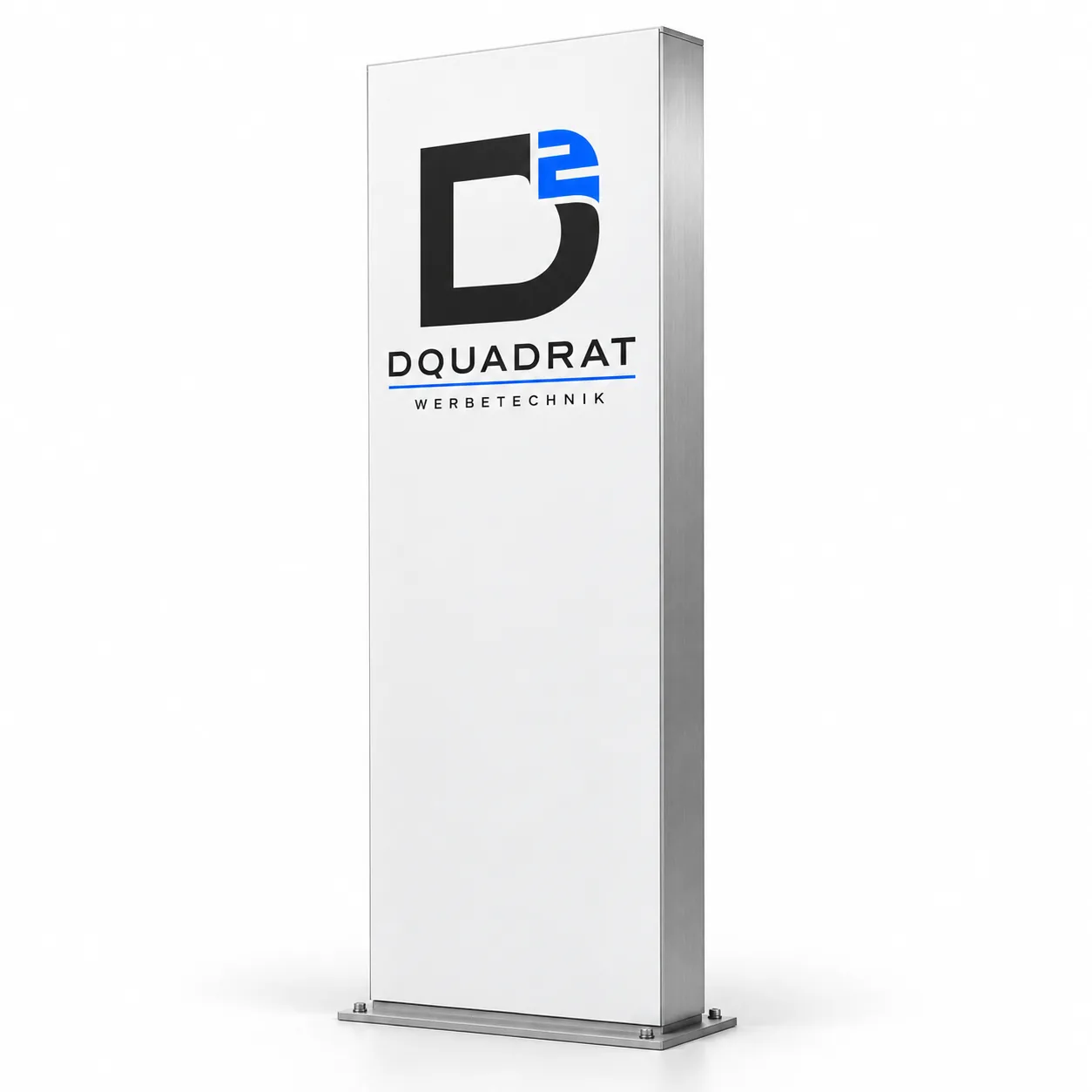 Werbepylon, Beispieldarstellung, kein Kundenprojekt